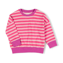 Load image into Gallery viewer, Nixnut - Rel Sweater (Cherry Stripe)
