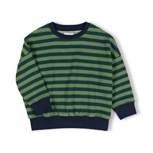 Load image into Gallery viewer, Nixnut - Rel Sweater (Moss Stripe)
