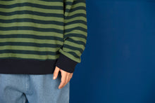 Load image into Gallery viewer, Nixnut - Rel Sweater (Moss Stripe)
