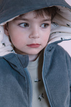 Load image into Gallery viewer, Studio Boheme -  Frio Coat (Blue Mistletoe)
