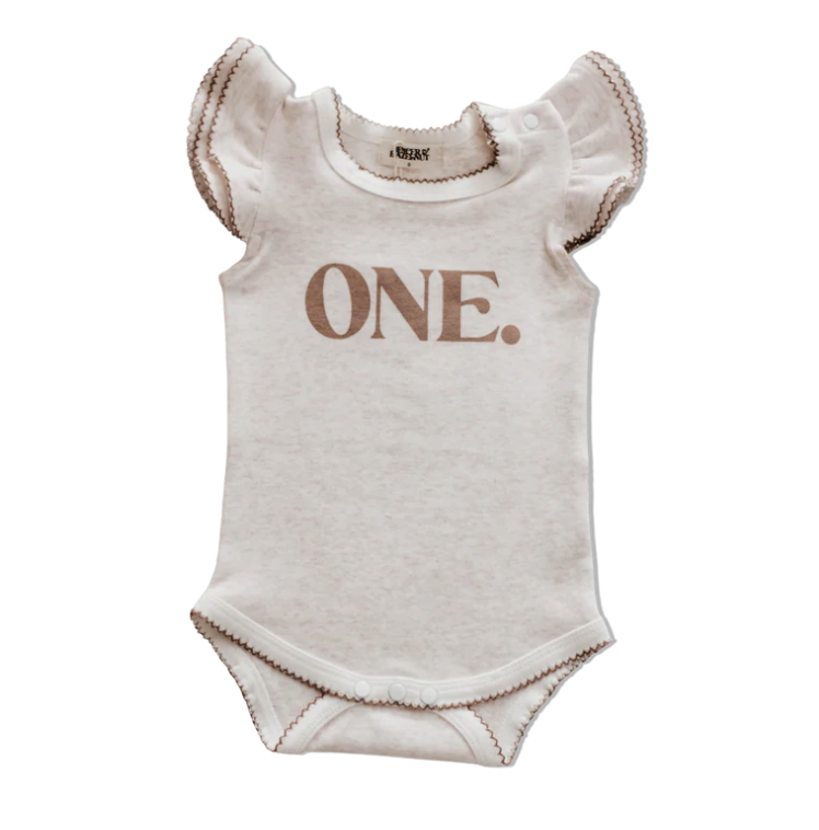 One Bodysuit 一歲包屁衣