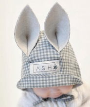 Load image into Gallery viewer, Ash Generation - Squirrel BONNET (Basil Gingham)

