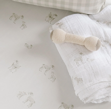 Load image into Gallery viewer, Pehr- 嬰兒床單 - Follow Me Lamb
