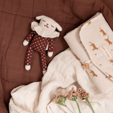 Load image into Gallery viewer, Main Sauvage - Lamb Sienna Dots Pajamas
