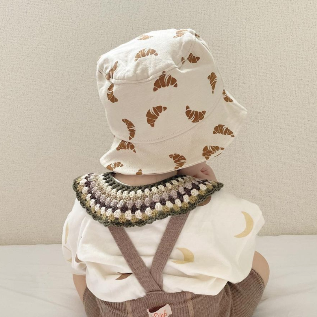 Monsieur Mini - Bucket Hat (Croissant)