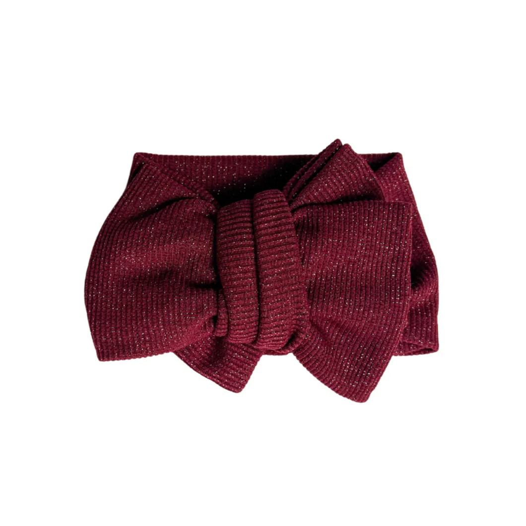 Glitter Cherry Oversized Topknot