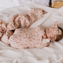 Load image into Gallery viewer, Paisley Coffee - Bamboo Muslin Swaddle Only
