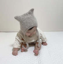 將圖片載入圖庫檢視器 Bambolina - 淺灰色貓咪帽子
