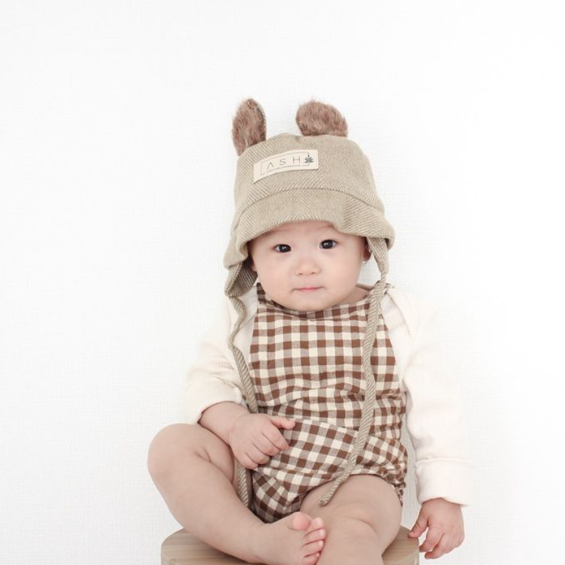 Organic Zoo - Gingham Bloomers with Braces