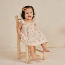 Load image into Gallery viewer, Quincy Mae - Ruffle Tank Dress + Bloomer (Clay Ditsy)
