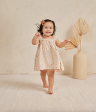 Load image into Gallery viewer, Quincy Mae - Ruffle Tank Dress + Bloomer (Clay Ditsy)
