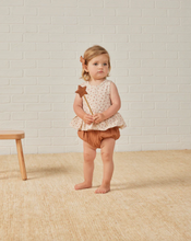 Load image into Gallery viewer, Quincy Mae - Sleeveless Peplum Set (Clay Ditsy)
