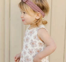Load image into Gallery viewer, Rylee + Cru - Baby Bow Headband (Mulberry)
