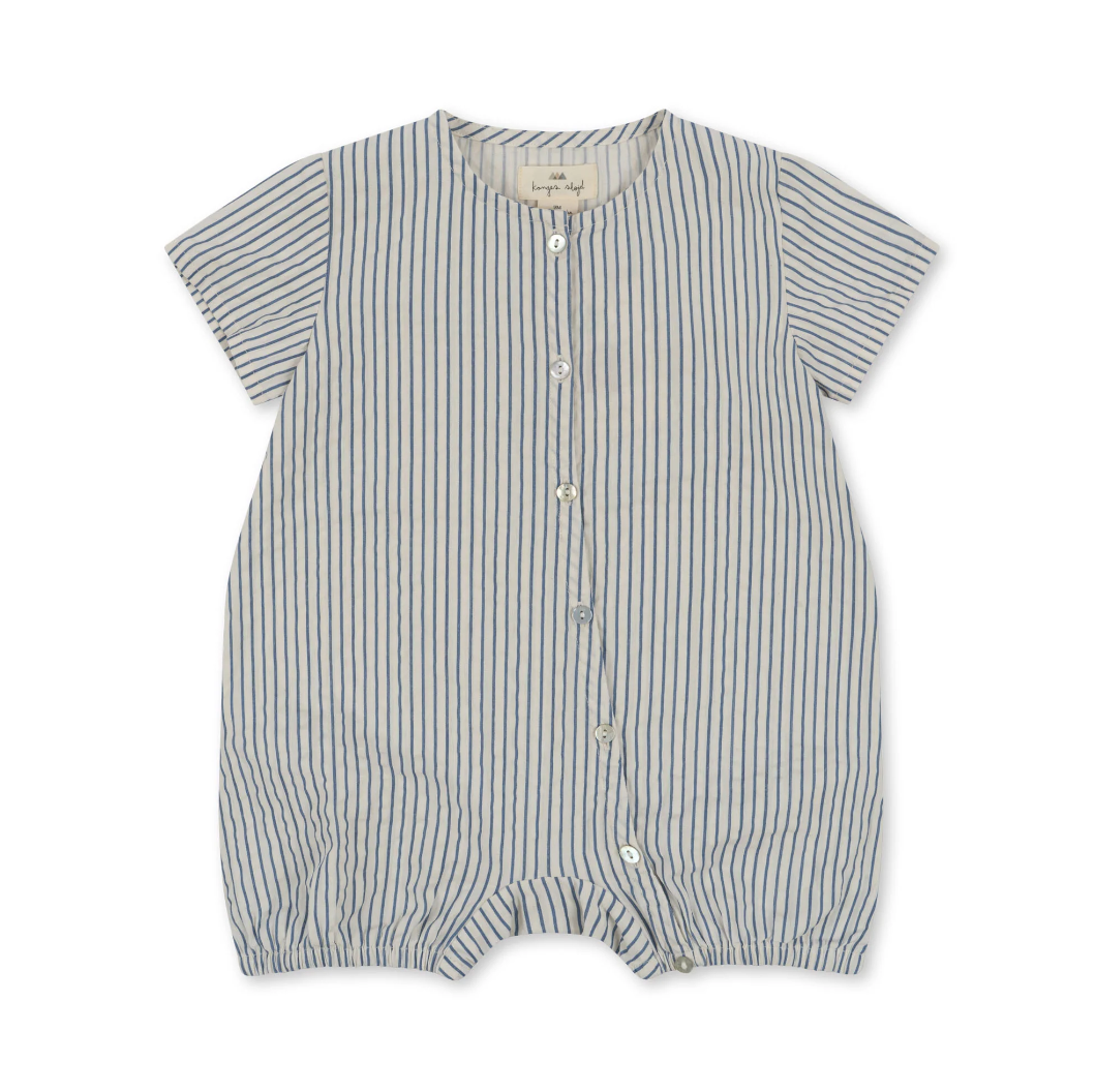 Konges Slojd - Ace Romper (Stripe Blue)