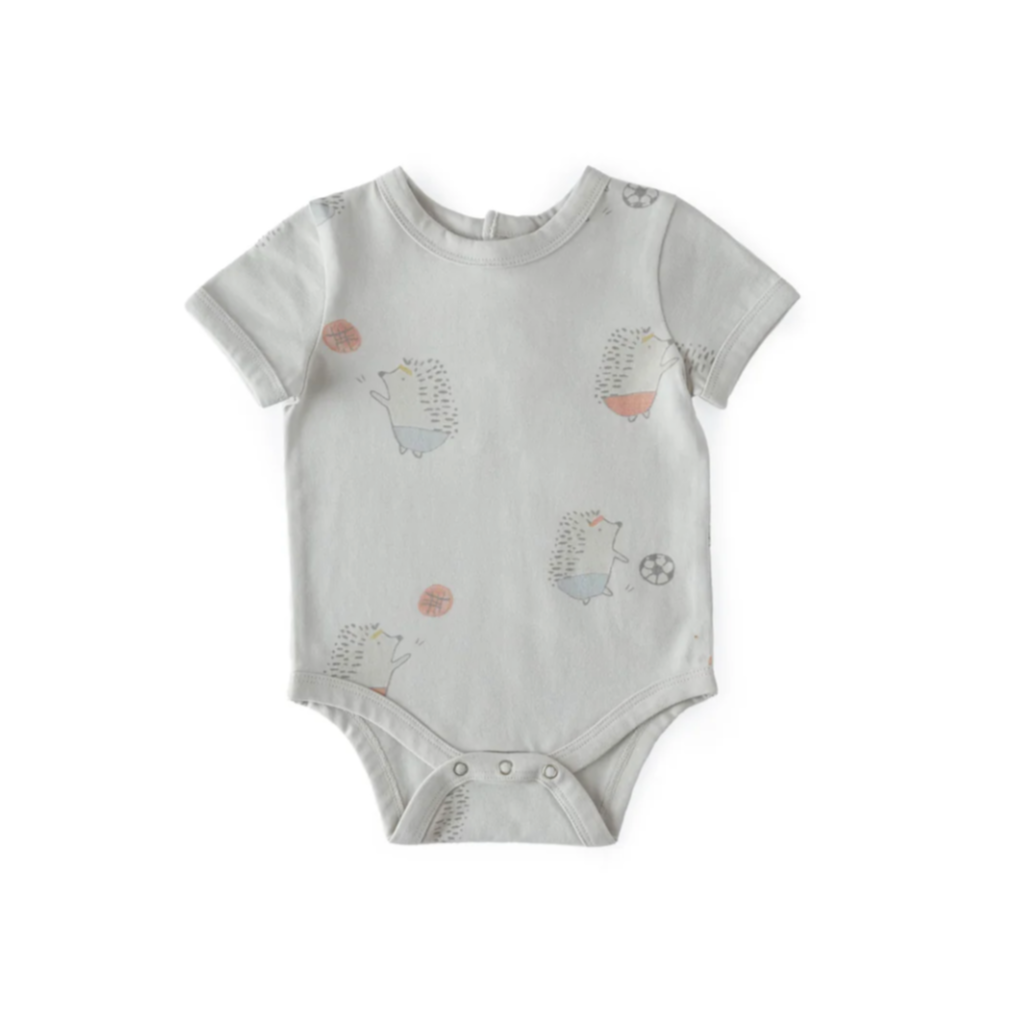 Pehr - Short Sleeve Bodysuit (Ball Hog) 3-6M