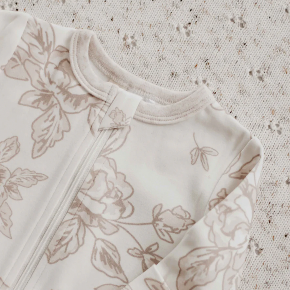 Rose Zip Suit