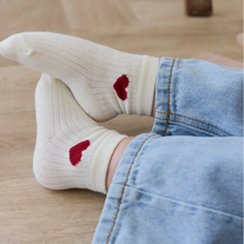 Load image into Gallery viewer, Jamie Kay - Bellamy Sock - Heart Urban Red
