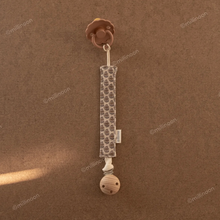 將圖片載入圖庫檢視器 [預購]  Boho Style Floral Print Pacifier Clip
