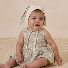 Load image into Gallery viewer, Quincy Mae - Bunny Bonnet (Green Garden)
