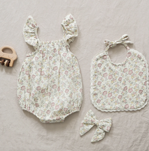 Load image into Gallery viewer, Quincy Mae - Bonnie Romper (Bloom)
