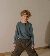 Load image into Gallery viewer, Studio Boheme -  Romeo Kurta (Grey Blue)
