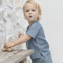 Load image into Gallery viewer, Quincy Mae - Henry Top (Chambray)
