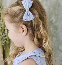 Load image into Gallery viewer, [預購] Jamie Kay - Desiree Bow - Mon Amour Stripe Indigo
