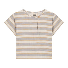 Load image into Gallery viewer, Studio Boheme - Orso T-Shirt (Blue/Gold Stripes)
