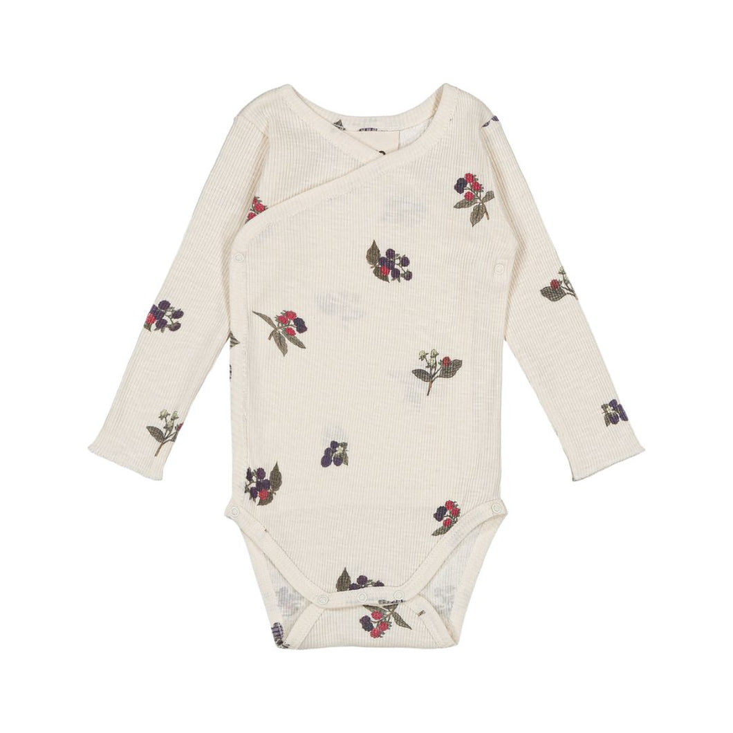 Studio Boheme -  Hoho Bodysuit (Ecru/Blackberries)