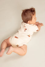Load image into Gallery viewer, Studio Boheme - Bama Bodysuit (Off White/Tomato)
