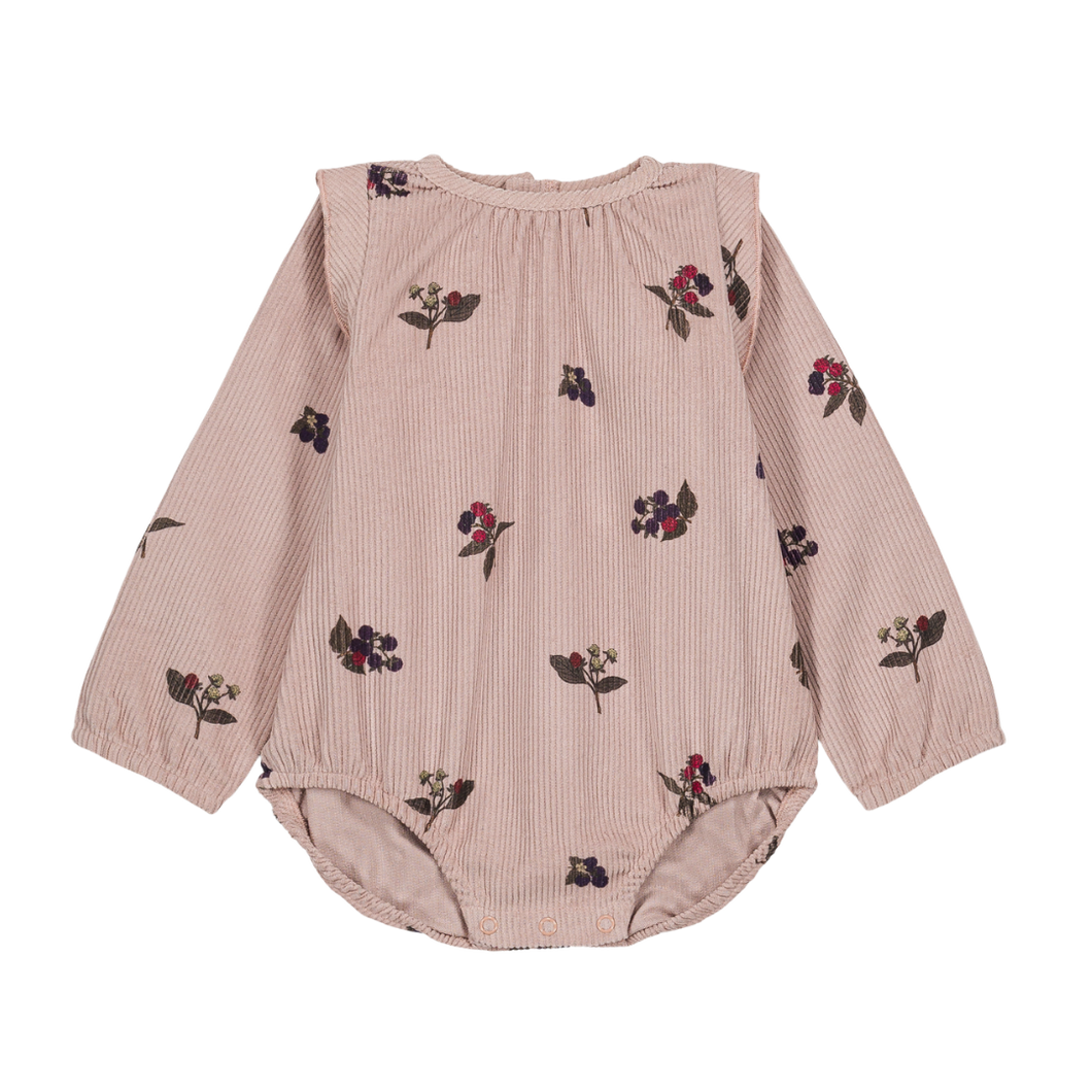 Studio Boheme -  Esmee Romper (Light Mauve/Blackberries)