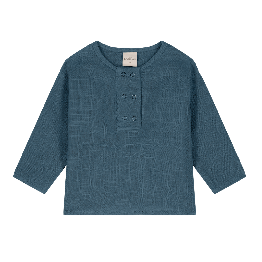 Studio Boheme -  Romeo Kurta (Grey Blue)