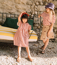 Load image into Gallery viewer, Studio Boheme - Cousine Dress (Red Stripes)
