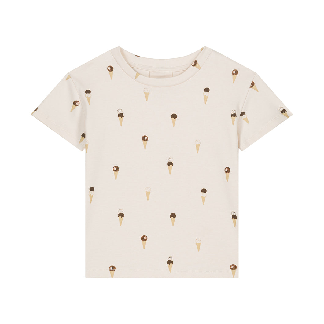 Studio Boheme - Pima Cotton Essential Tshirt (Ice Cream)