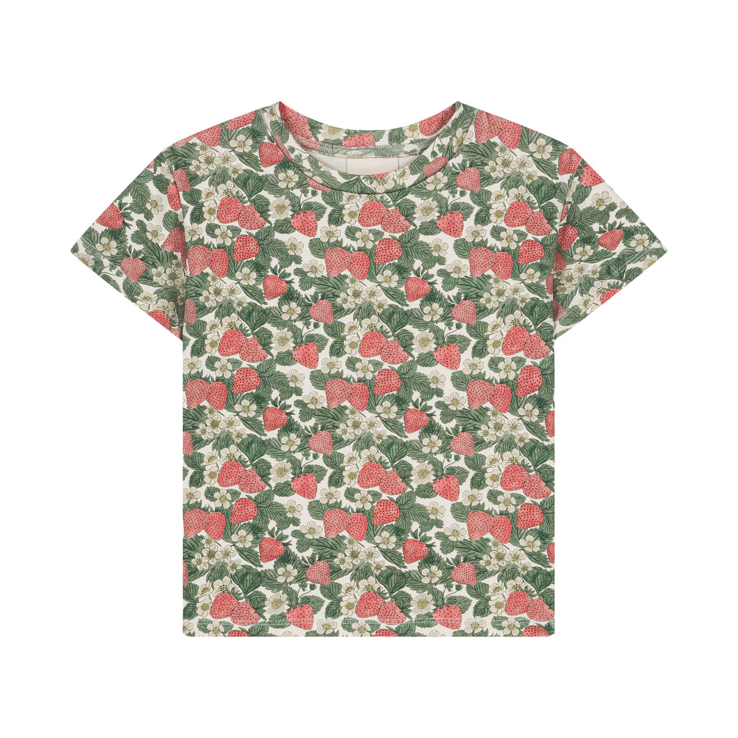 Studio Boheme - Pima Cotton Essential Tshirt (Strawberry)