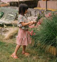 Load image into Gallery viewer, Studio Boheme - Samba Skirt (Red Stripes)
