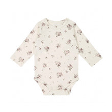 將圖片載入圖庫檢視器 Jamie Kay - Long Sleeve Bodysuit (Lauren Floral) 3-6M
