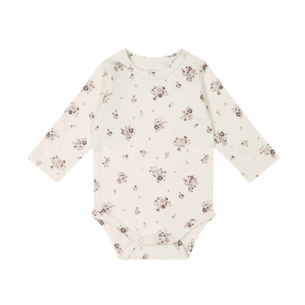 Jamie Kay - Long Sleeve Bodysuit (Lauren Floral) 3-6M