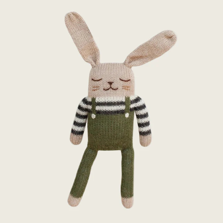 Organic Zoo X Main Sauvage 聯名款 - 綠色吊帶褲兔兔