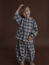 Load image into Gallery viewer, Organic Zoo - Fog Blue Gingham Lodge Shirt
