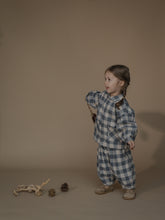 Load image into Gallery viewer, Organic Zoo - Fog Blue Gingham Lodge Shirt

