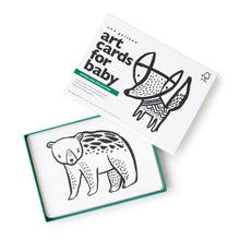 Load image into Gallery viewer, Wee Gallery - 黑白卡 (動物森林)
