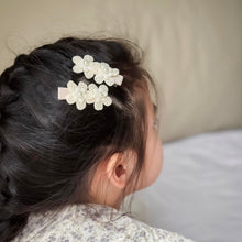 Load image into Gallery viewer, 髮夾2入 // Clip Rosette - Cream
