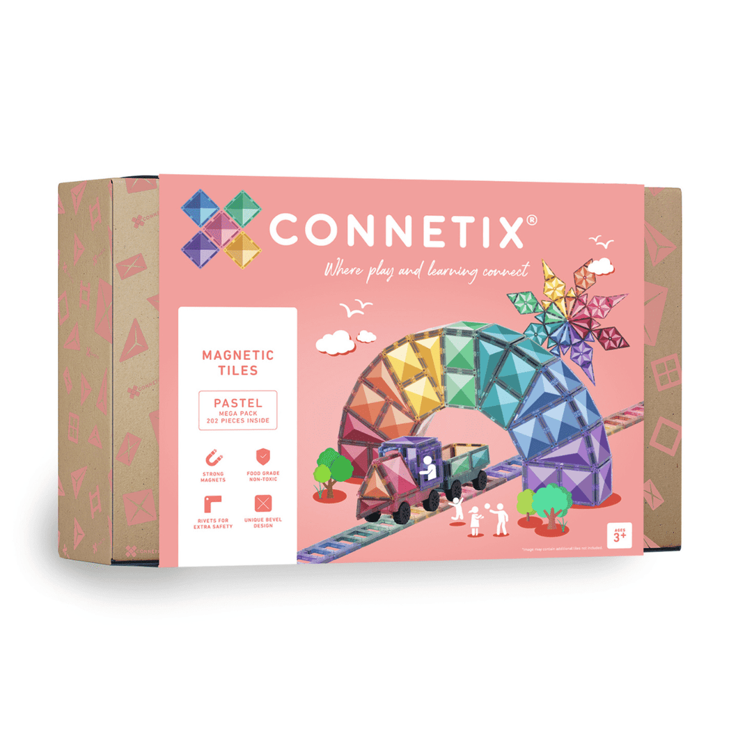 [預購] Connetix - Pastel Mega Pack 202 pc