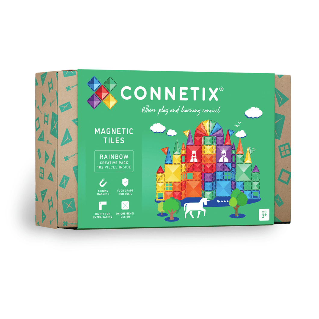 [預購] Connetix - Rainbow Creative Pack 102 pc