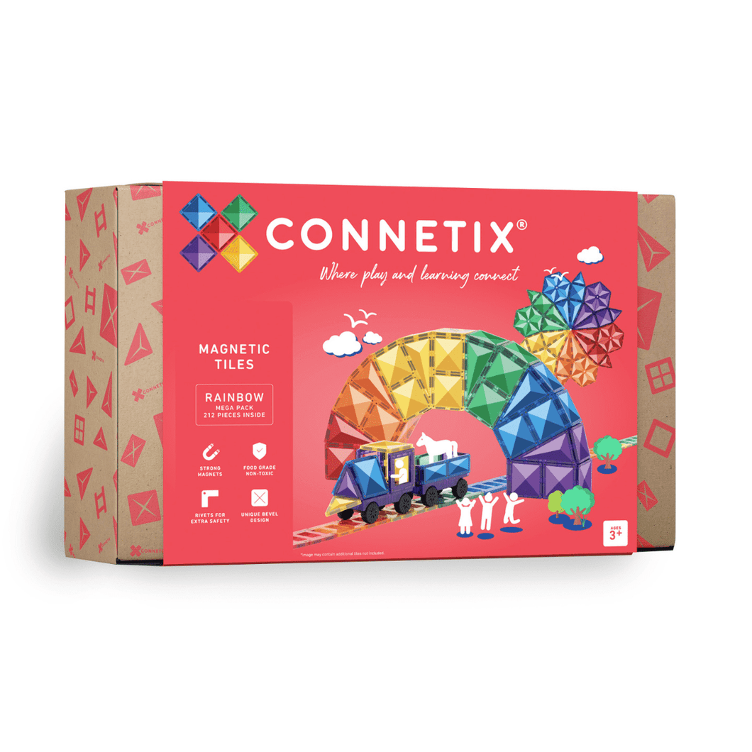 [預購] Connetix - Rainbow Mega Pack 212 pc