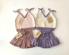 Load image into Gallery viewer, Babytoly - Ivy Skirt (Powder Pink, Dusty Rose, Sage)
