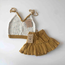 Load image into Gallery viewer, Babytoly - Ivy Skirt (Canary, Papaya, Mustard, Biscuit)
