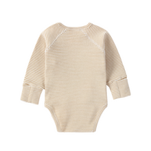 Load image into Gallery viewer, Susukoshi -  Long Sleeve Kimono Bodysuit (Honey)
