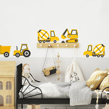 Load image into Gallery viewer, [預購] Pastelowe Love -  兒童房壁貼 Construction Vehicle
